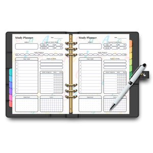 Student Study Planner Page