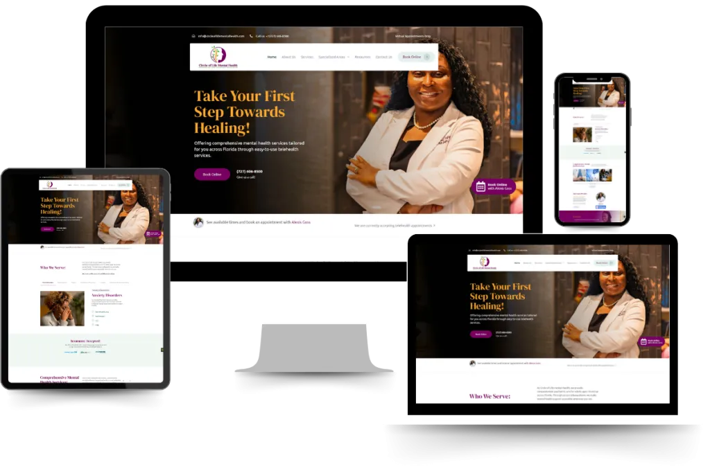 Circle of Life Mental Health Mental Health Counseling website