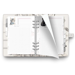 12 Printable Cat Notebook Pages Printable Tracia Creative   
