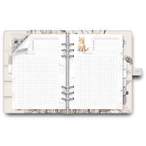 12 Printable Cat Notebook Pages Printable Tracia Creative   