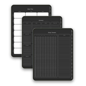 2024 Digital Planner with Google Calendar - Dark Mode Digital Planner Tracia Creative   