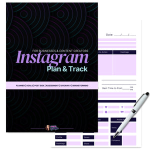 Instagram Planner for Content Creators & Small Businesses