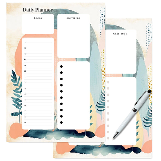 Daily Planner - Boho Abstract