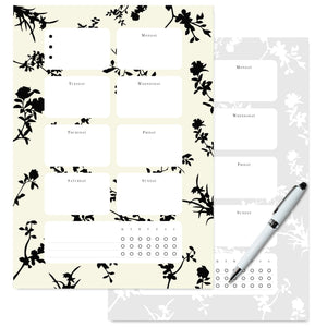 Weekly Planner - Silhouette 2 Printable Tracia Creative   
