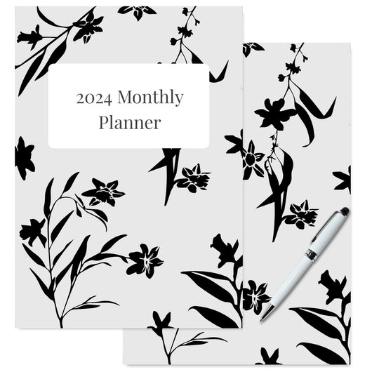 2024 Monthly Planner - Silhouette Planner Insert Tracia Creative   
