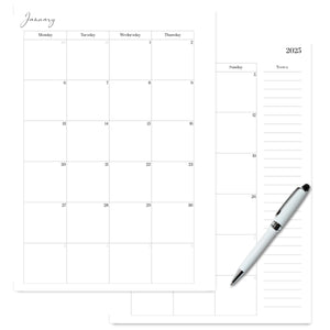 2025/2026 Monthly Planner Planner Insert Tracia Creative   