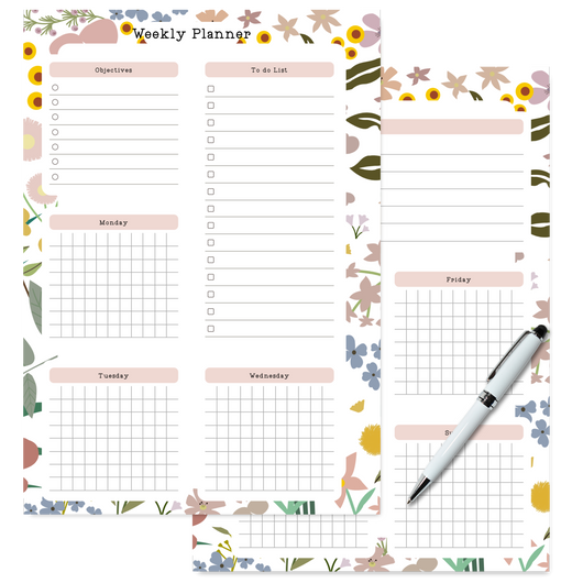 Weekly Planner - Garden Printable Tracia Creative   