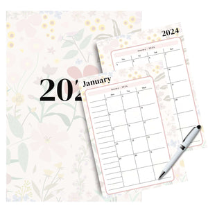 2024 Monthly Planner - Pocket Plus Planner Insert Tracia Creative   