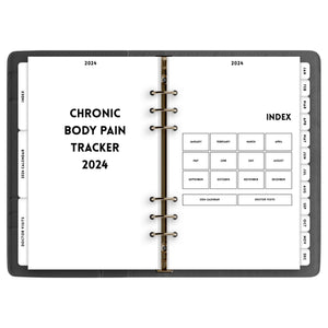 2024 Chronic Body Pain Digital Tracker Tracia Creative
