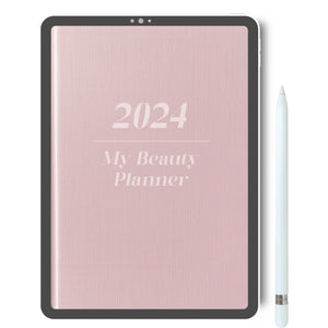 2024 My Beauty Digital Planner - Pink Tracia Creative