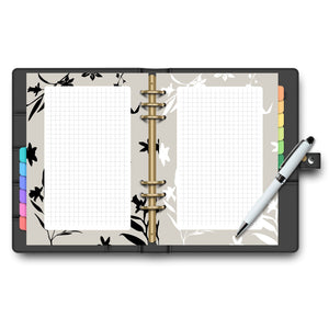 Grid Notes - Silhouette Planner Insert Tracia Creative   