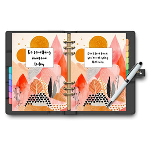Planner Dashboard - Boho Abstract 3 Printable Tracia Creative   