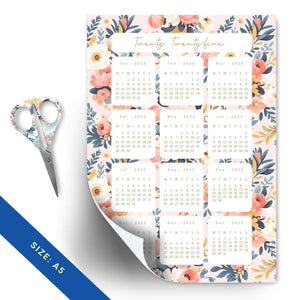 2024-2026 Calendar with Notes Planner Insert Tracia Creative   