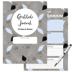 31 Day Gratitude Journal Printable Planner Tracia Creative   