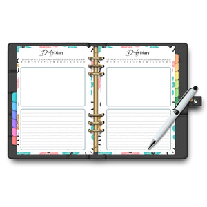 Daily Diary Planner Insert Planner Insert Tracia Creative   