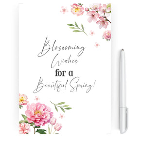 Spring Greeting Cards Printable Tracia Creative   