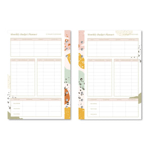 Monthly Budget Planner Printable Tracia Creative   