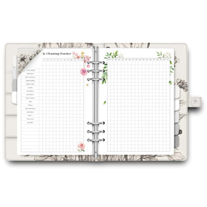 Monthly Cleaning Tracker Printable Tracia Creative   