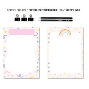 A5 Cute Notepad - 8 Designs Planner Insert Tracia Creative   