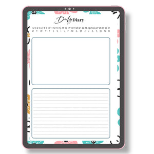 Daily Diary Planner Insert Planner Insert Tracia Creative   