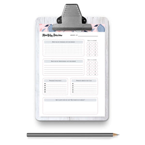Monthly Overview Planner Insert | A5 Size for Effective Monthly Tracking Planner Insert Tracia Creative   