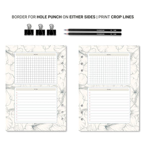 Notes & To Dos Planner Insert Planner Insert Tracia Creative   