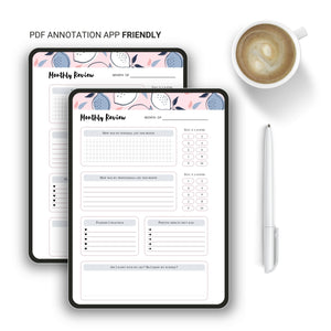 Monthly Overview Planner Insert | A5 Size for Effective Monthly Tracking Planner Insert Tracia Creative   