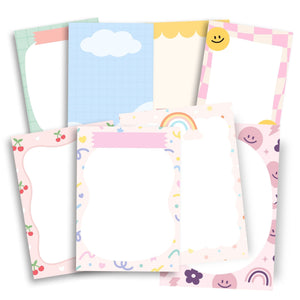 A5 Cute Notepad - 8 Designs Planner Insert Tracia Creative   