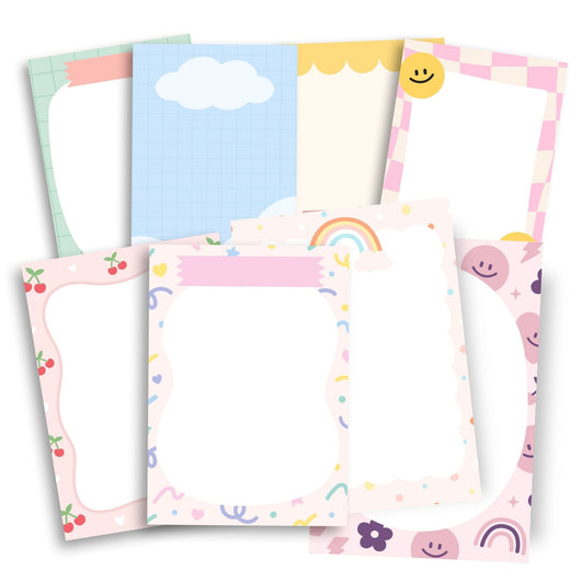 A5 Cute Notepad - 8 Designs Planner Insert Tracia Creative   