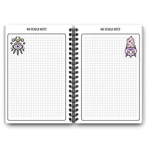Creepy Pastel Notes Page Planner Insert Tracia Creative   