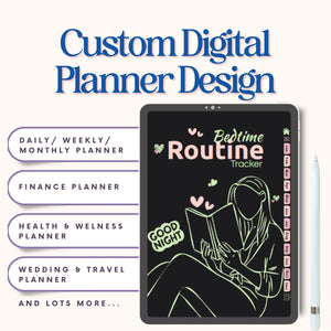 Custom Digital Planner Service Tracia Creative