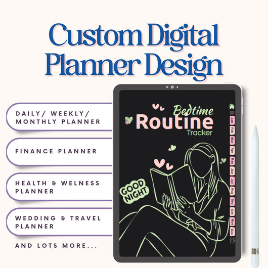 Custom Digital Planner Service Tracia Creative