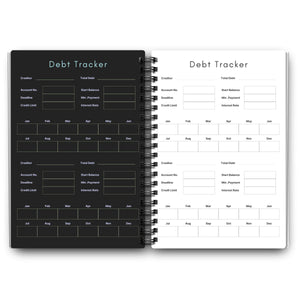Debt Tracker Planner Insert Tracia Creative   