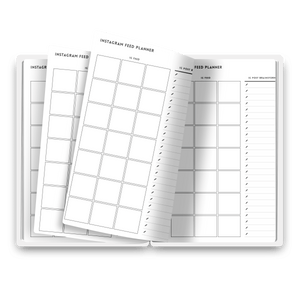 FREE Instagram Post Feed Planner Page - Minimalist Planner Insert Tracia Creative   