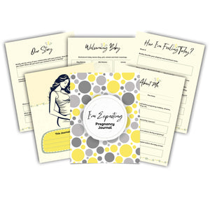 I'm expecting Pregnancy Journal Printable Journal Tracia Creative   