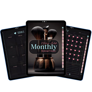 Makeup Artist Monthly Digital Tracker