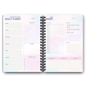 My Busy Life Printable Daily Planner - Undated  Tracia Creative   