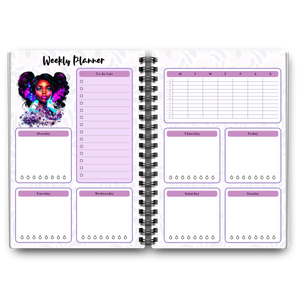 Purple Teen Weekly Planner Printable Tracia Creative   