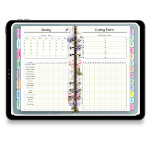 Spring Cleaning Digital Planner - Tracia Creative