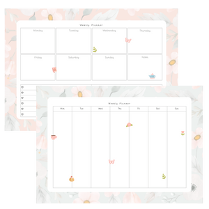 Weekly Planner, Spring Collection Printable Tracia Creative   