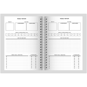 Weekly Review V2 Planner Page - Minimalist  Tracia Creative   